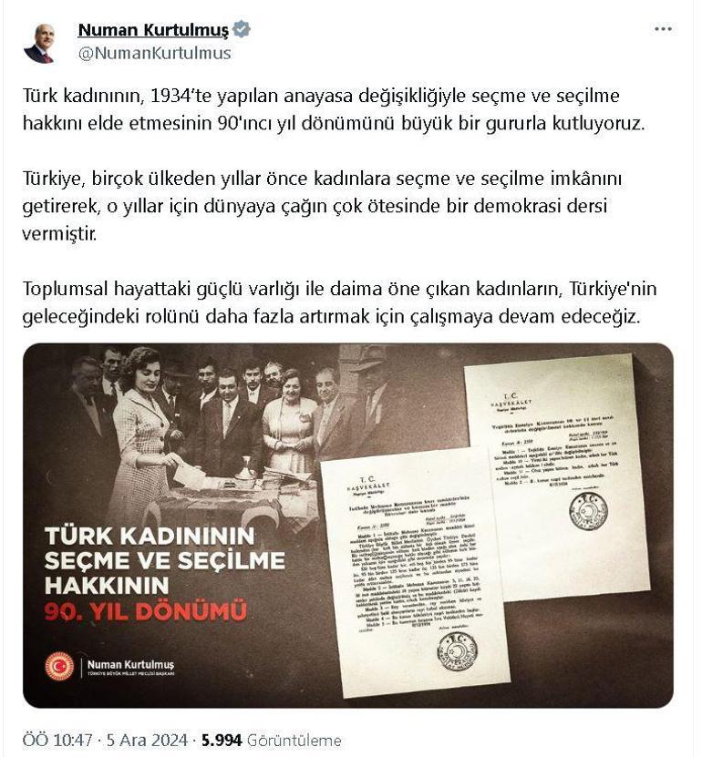 Kurtulmuş Kadınların Türkiye'nin Geleceğindeki Rolünü Daha Fazla Artırmak İçin Çalışmaya Devam Edeceğiz